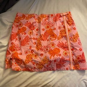Lily Pulitzer pink tiger Skort size 4